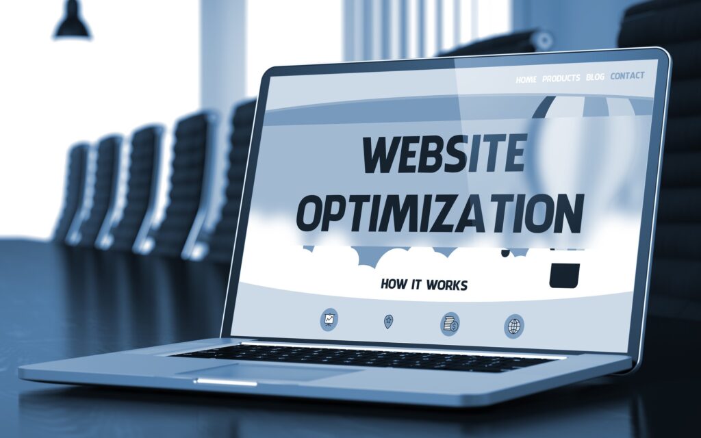 Optimize website blog banner image