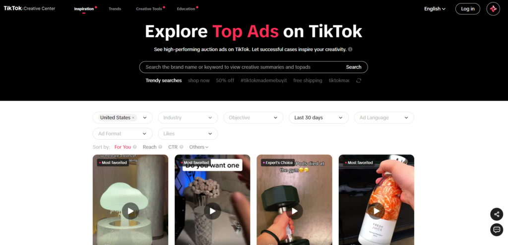 Try out short videos