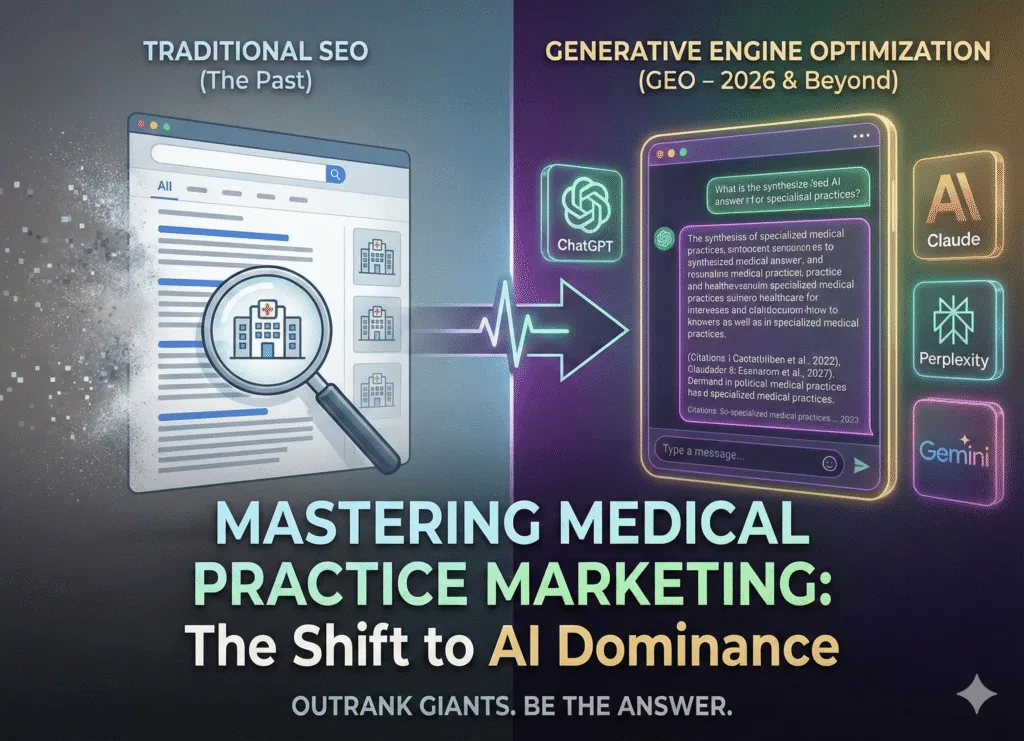 Medical Practice Marketing Australia 2026 Outrank the Giants with GEO & Compliance