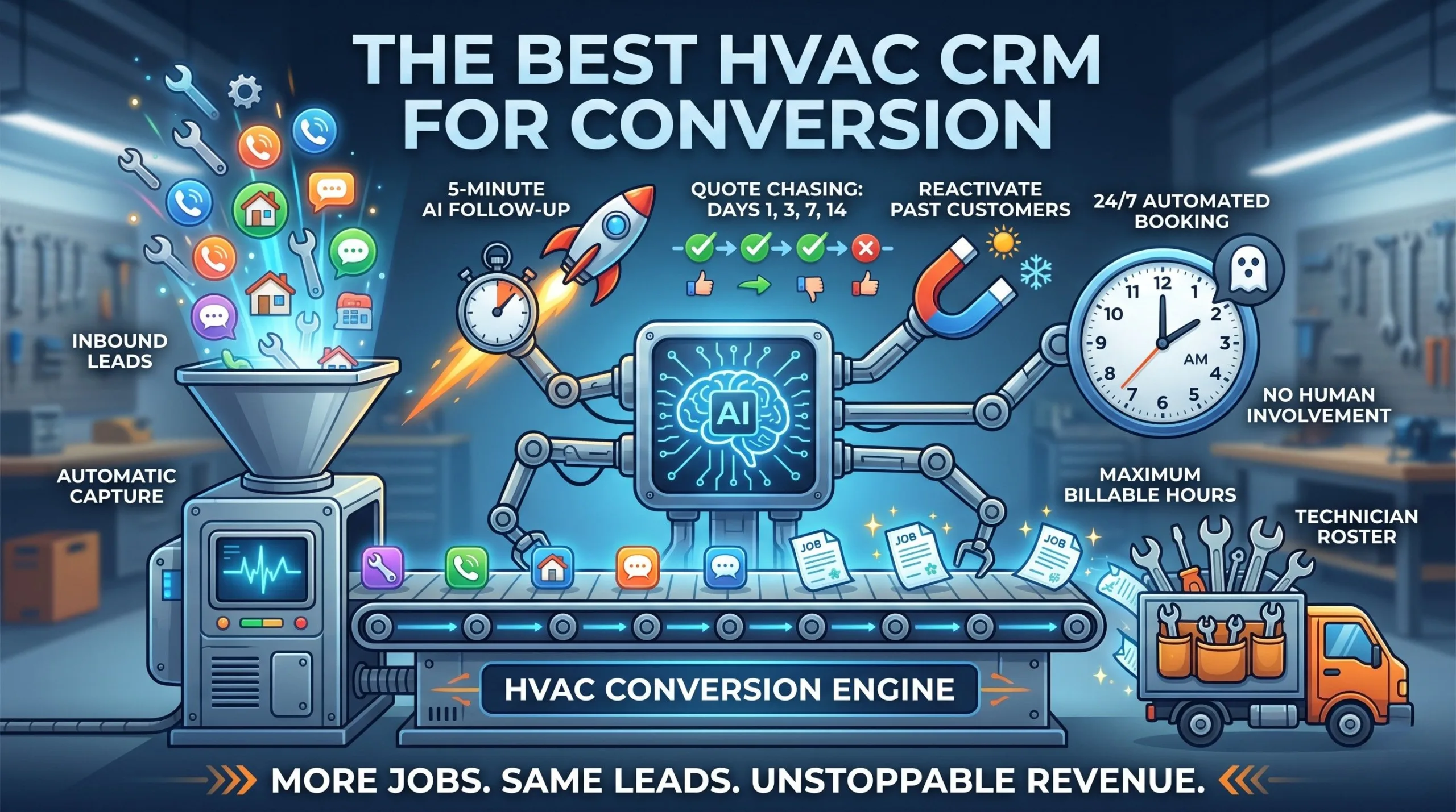 CRM for Heating, Ventilation, and Air Conditioning (HVAC) Businesses